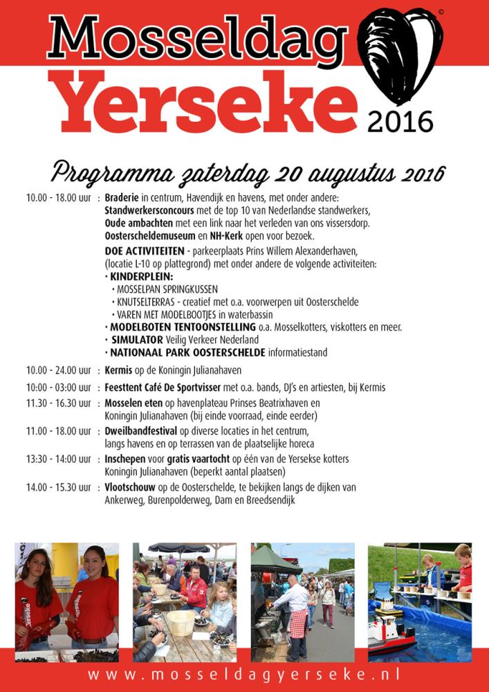 Programma Mosseldag 2016